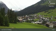 Archiv Foto Webcam Panoramablick: Oberlech 16:00