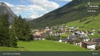 Archiv Foto Webcam Panoramablick: Oberlech 08:00