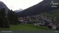 Archiv Foto Webcam Panoramablick: Oberlech 02:00