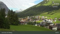 Archiv Foto Webcam Panoramablick: Oberlech 08:00