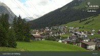 Archived image Webcam Panorama View: Oberlech 10:00