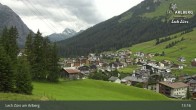 Archived image Webcam Panorama View: Oberlech 12:00