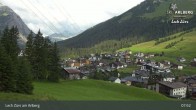 Archiv Foto Webcam Panoramablick: Oberlech 07:00