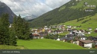 Archiv Foto Webcam Panoramablick: Oberlech 08:00