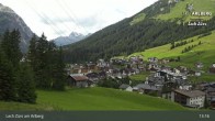 Archiv Foto Webcam Panoramablick: Oberlech 12:00