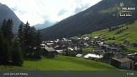 Archiv Foto Webcam Panoramablick: Oberlech 16:00