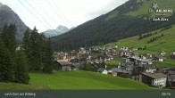 Archiv Foto Webcam Panoramablick: Oberlech 08:00