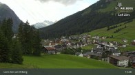Archiv Foto Webcam Panoramablick: Oberlech 12:00