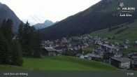 Archiv Foto Webcam Panoramablick: Oberlech 20:00