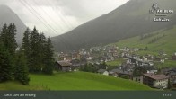 Archived image Webcam Panorama View: Oberlech 10:00