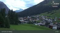 Archived image Webcam Panorama View: Oberlech 20:00