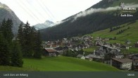 Archiv Foto Webcam Panoramablick: Oberlech 08:00