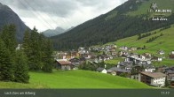 Archiv Foto Webcam Panoramablick: Oberlech 10:00