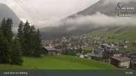 Archiv Foto Webcam Panoramablick: Oberlech 06:00