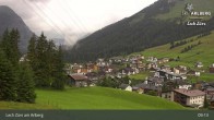 Archiv Foto Webcam Panoramablick: Oberlech 08:00