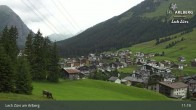 Archiv Foto Webcam Panoramablick: Oberlech 10:00