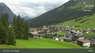 Archiv Foto Webcam Panoramablick: Oberlech 18:00