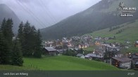 Archiv Foto Webcam Panoramablick: Oberlech 02:00