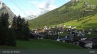 Archiv Foto Webcam Panoramablick: Oberlech 07:00