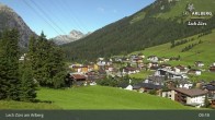 Archiv Foto Webcam Panoramablick: Oberlech 08:00