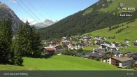 Archiv Foto Webcam Panoramablick: Oberlech 10:00