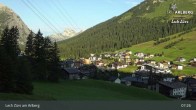 Archiv Foto Webcam Panoramablick: Oberlech 06:00