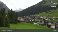 Archiv Foto Webcam Panoramablick: Oberlech 08:00