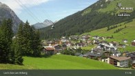 Archiv Foto Webcam Panoramablick: Oberlech 10:00