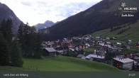 Archiv Foto Webcam Panoramablick: Oberlech 02:00