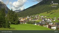 Archiv Foto Webcam Panoramablick: Oberlech 08:00