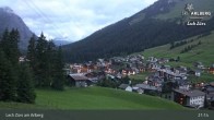 Archiv Foto Webcam Panoramablick: Oberlech 02:00