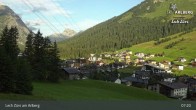 Archiv Foto Webcam Panoramablick: Oberlech 06:00