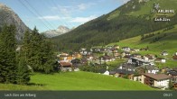 Archiv Foto Webcam Panoramablick: Oberlech 08:00
