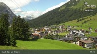 Archiv Foto Webcam Panoramablick: Oberlech 10:00