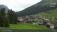 Archiv Foto Webcam Panoramablick: Oberlech 16:00