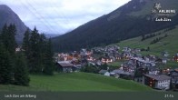 Archiv Foto Webcam Panoramablick: Oberlech 00:00