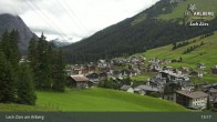Archiv Foto Webcam Panoramablick: Oberlech 12:00