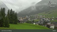 Archiv Foto Webcam Panoramablick: Oberlech 08:00