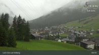 Archiv Foto Webcam Panoramablick: Oberlech 08:00