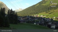 Archiv Foto Webcam Panoramablick: Oberlech 06:00