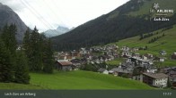 Archiv Foto Webcam Panoramablick: Oberlech 16:00