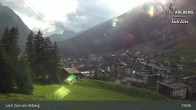 Archiv Foto Webcam Panoramablick: Oberlech 18:00