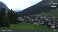 Archiv Foto Webcam Panoramablick: Oberlech 20:00