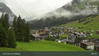 Archived image Webcam Panorama View: Oberlech 08:00