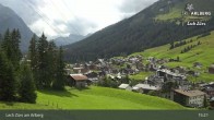 Archiv Foto Webcam Panoramablick: Oberlech 14:00