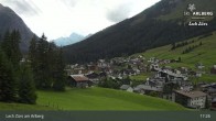 Archiv Foto Webcam Panoramablick: Oberlech 16:00