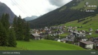 Archiv Foto Webcam Panoramablick: Oberlech 18:00