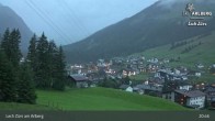 Archiv Foto Webcam Panoramablick: Oberlech 20:00