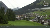 Archiv Foto Webcam Panoramablick: Oberlech 07:00
