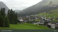 Archiv Foto Webcam Panoramablick: Oberlech 12:00